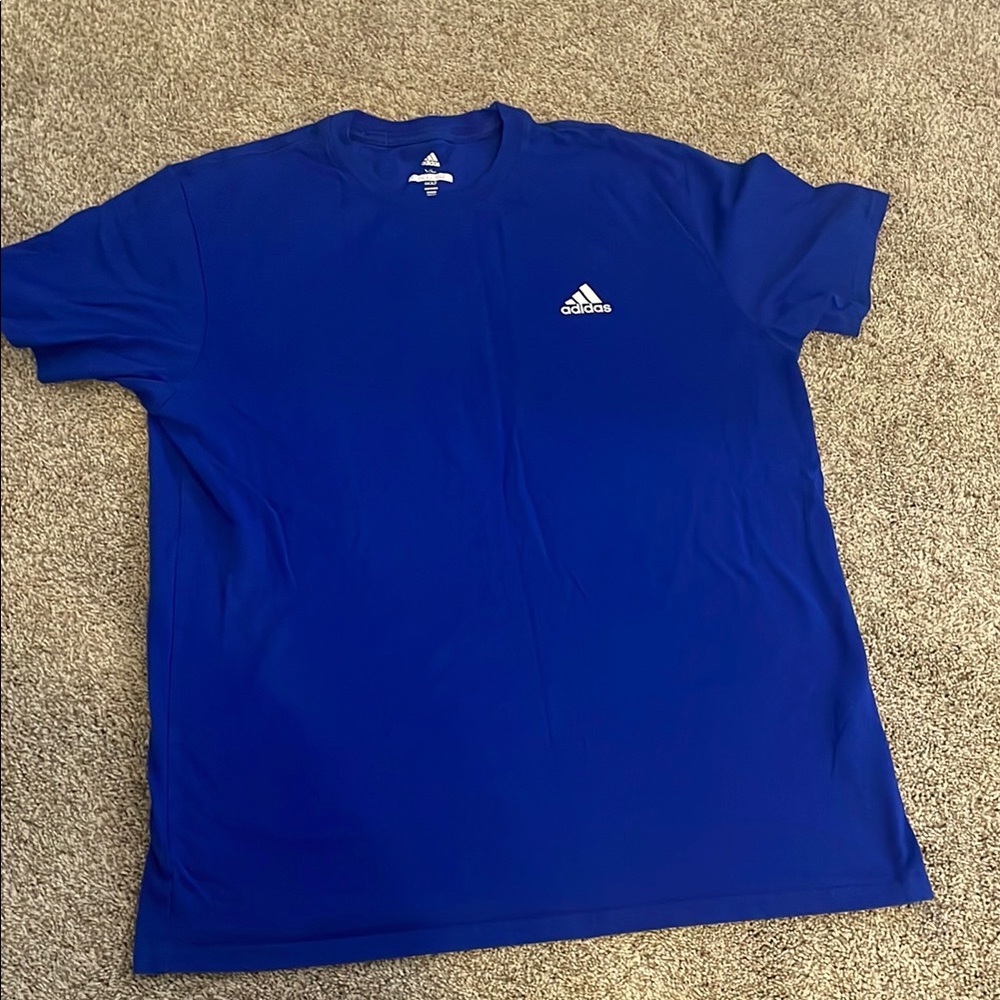 Adidas Blue Short Sleeve Tee